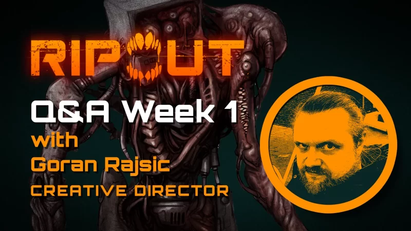 Ripout Q&A With Goran (Week 1)