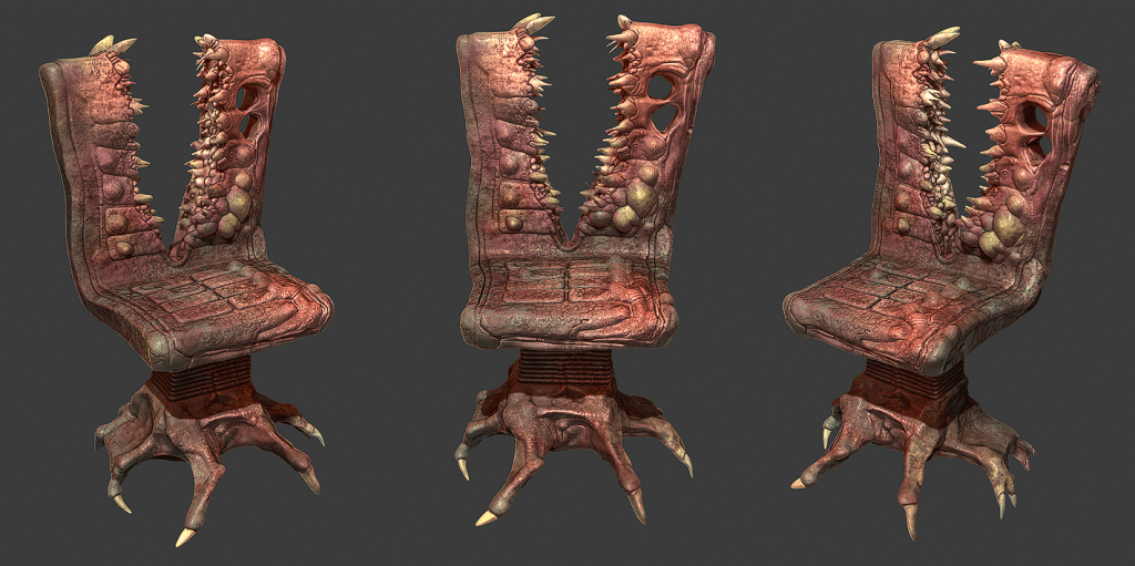 ripout man-eating chair model
