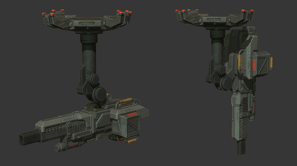 ripout ceiling turret model