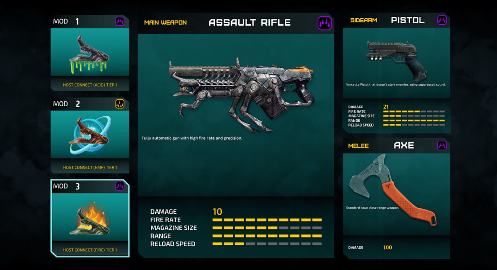 Ripout weapon support mod upgrade terminal